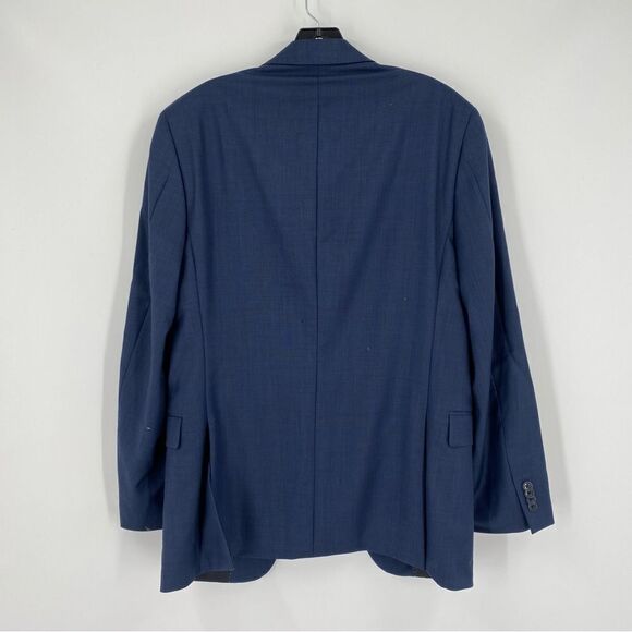Tommy Hilfiger Men’s Blue Worsted Wool Suit Blazer Sports Jacket size 36R - Picture 4 of 4